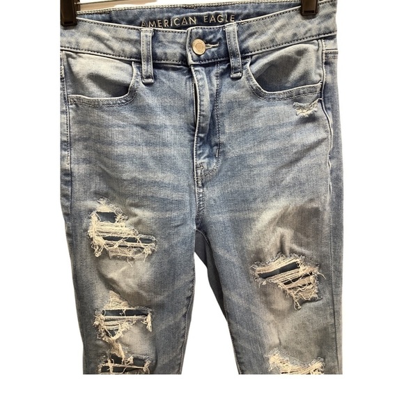 American Eagle Size 2 Regular-Super Hi Rise Jegging. Preowned - Picture 2 of 9